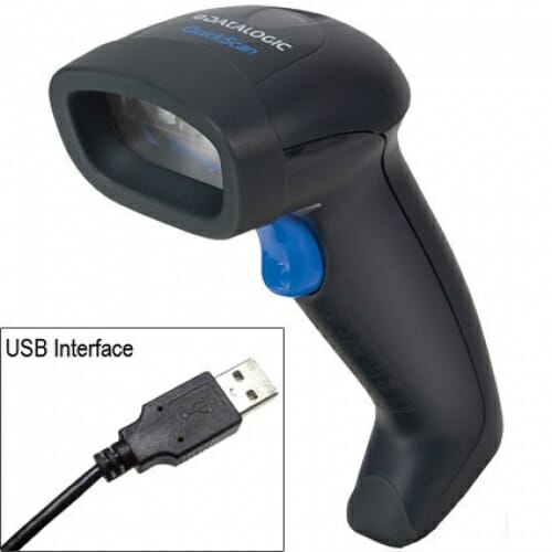 Corded Bar Code Scanner (USB) Optostore by Think Smart